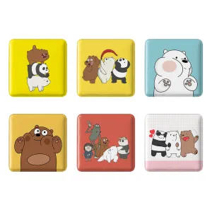 مگنت مربعی سه خرس کله پوک