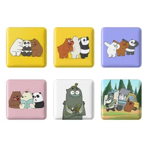 مگنت مربعی سه خرس کله پوک