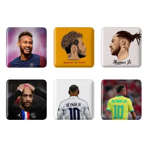 مگنت مربعی نیمار جونیور (Neymar)