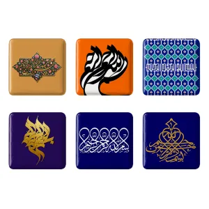 مگنت مربعی بسم الله