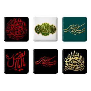 مگنت مربعی حضرت عباس