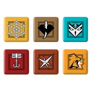 مگنت مربعی بازی رینبو سیکس سیج (Rainbow Six Siege)