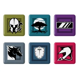 مگنت مربعی بازی رینبو سیکس سیج (Rainbow Six Siege)