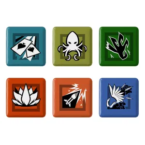مگنت مربعی بازی رینبو سیکس سیج (Rainbow Six Siege)