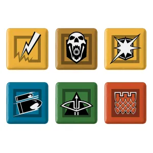 مگنت مربعی بازی رینبو سیکس سیج (Rainbow Six Siege)