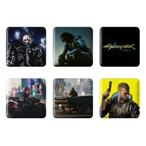 مگنت مربعی سایبر پانک (Cyberpunk)