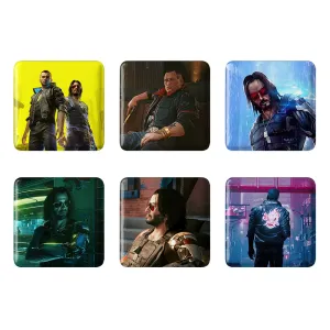 مگنت مربعی سایبر پانک (Cyberpunk)