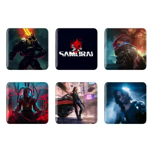 مگنت مربعی سایبر پانک (Cyberpunk)