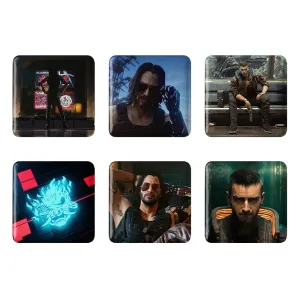 مگنت مربعی سایبر پانک (Cyberpunk)