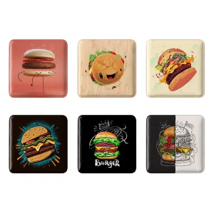 مگنت مربعی فست فود (Fast Food)