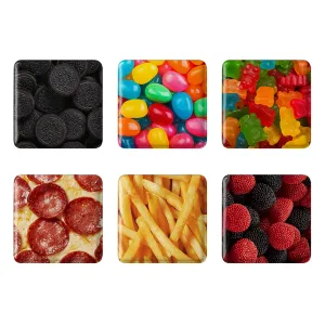 مگنت مربعی پترن خوراکی