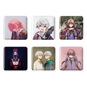 مگنت مربعی انیمه میرای نیکی (Mirai Nikki)