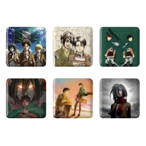 پیکسل مربعی انیمه اتک آن تایتان (Attack on Titan)