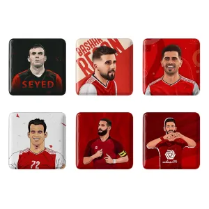 مگنت مربعی پرسپولیس