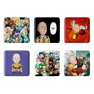مگنت مربعی مرد تک مشتی (One Punch Man)