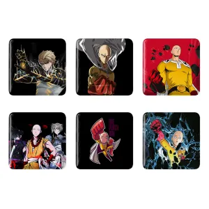 مگنت مربعی مرد تک مشتی (One Punch Man)