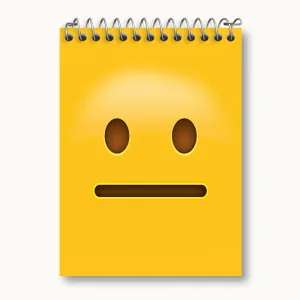 دفتر یادداشت ایموجی Emoji