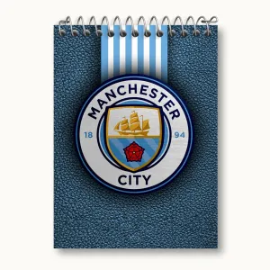 دفتر یادداشت باشگاه منچستر سیتی Manchester City