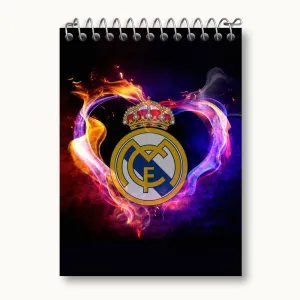 دفتر یادداشت باشگاه رئال مادرید Real Madrid