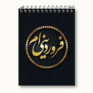 دفتر یادداشت ماه تولد فروردین