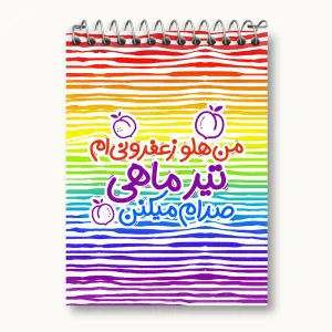 دفتر یادداشت ماه تولد تیر