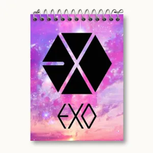 دفتر یادداشت گروه موسیقی اکسو EXO