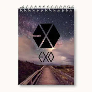 دفتر یادداشت گروه موسیقی اکسو EXO