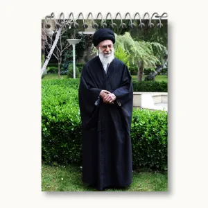 دفتر یادداشت تصویر رهبر