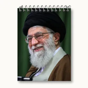 دفتر یادداشت تصویر رهبر