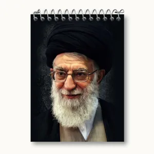 دفتر یادداشت تصویر رهبر