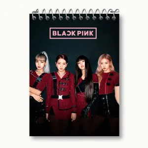 دفتر یادداشت گروه بلک پینک Black Pink