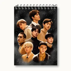 دفتر یادداشت گروه موسیقی اکسو EXO
