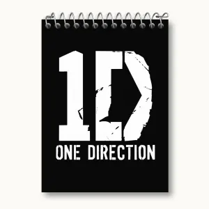 دفتر یادداشت گروه موسیقی وان دایرکشن One Direction