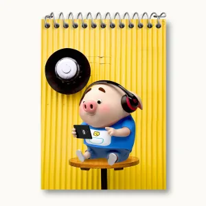 دفتر یادداشت بچه خوک