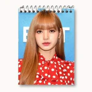 دفتر یادداشت لیسا گروه بلک پینک Black Pink