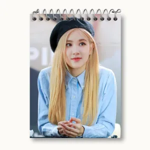 دفتر یادداشت رزی گروه بلک پینک Black Pink