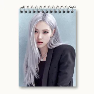 دفتر یادداشت رزی گروه بلک پینک Black Pink