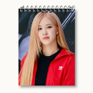 دفتر یادداشت رزی گروه بلک پینک Black Pink