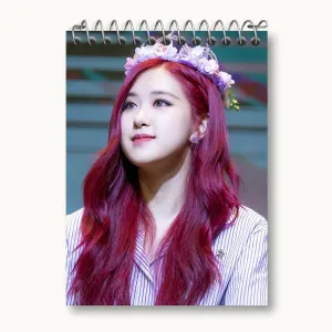 دفتر یادداشت رزی گروه بلک پینک Black Pink