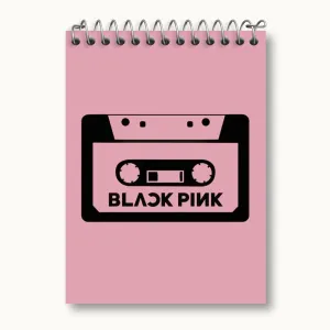 دفتر یادداشت گروه بلک پینک Black Pink