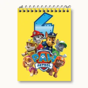 دفتر یادداشت سگ های نگهبان Paw Patrol