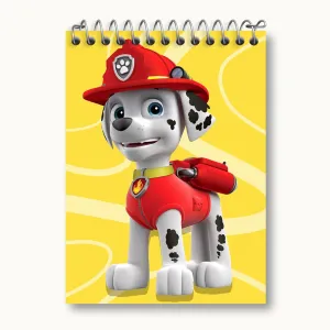 دفتر یادداشت سگ های نگهبان Paw Patrol