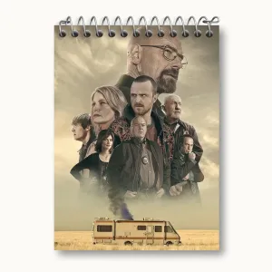 دفتر یادداشت سریال بریکینگ بد Breaking Bad