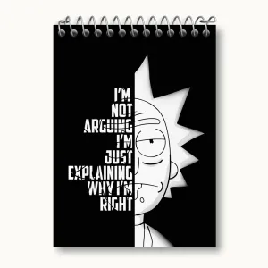 دفتر یادداشت ریک و مورتی Rick and Morty