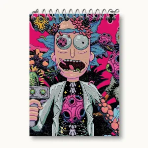 دفتر یادداشت ریک و مورتی Rick and Morty