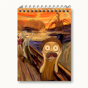 دفتر یادداشت ریک و مورتی Rick and Morty