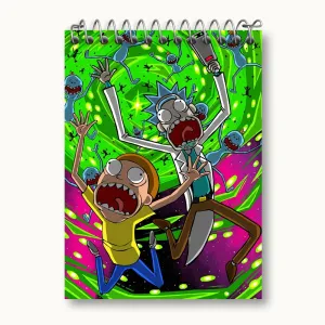 دفتر یادداشت ریک و مورتی Rick and Morty