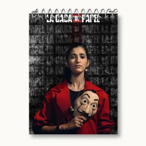 دفتر یادداشت نایروبی سریال Money Heist