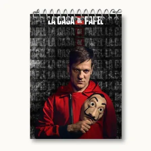 دفتر یادداشت مارتین بروتر سریال Money Heist