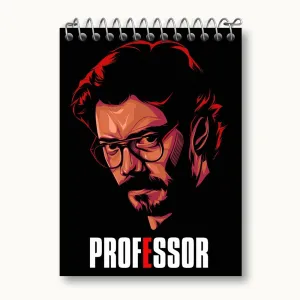 دفتر یادداشت پروفسور سریال Money Heist